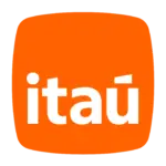 O poderoso logotipo do Itaú em destaque